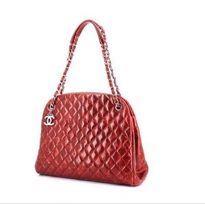 CHANEL Quilted Large Mademoiselle Bowling Bag -